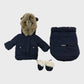 Branded Baby Hooded Snowsuit Bag