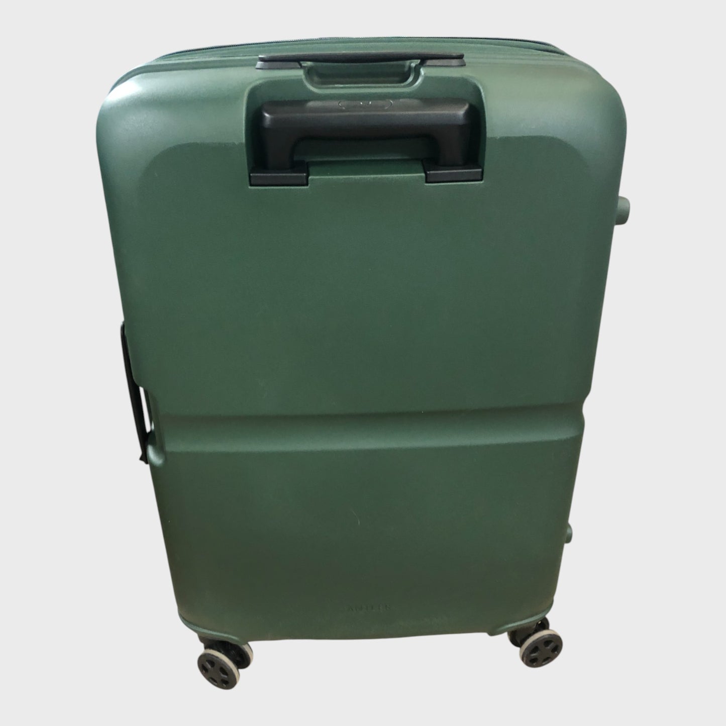 Antler Medium Single Stripe Suitcase - Green