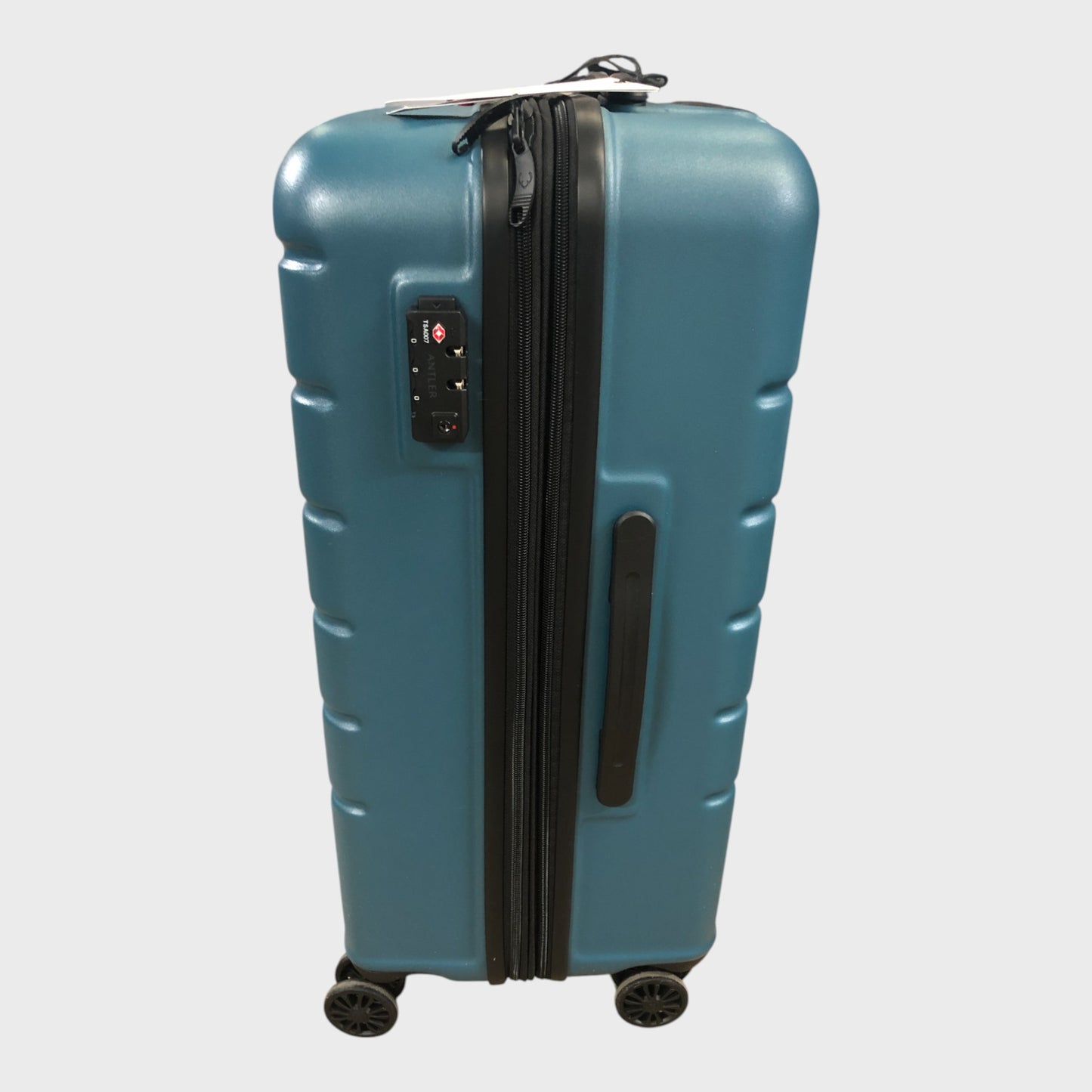 Antler Medium Logo Suitcase - Soft Blue