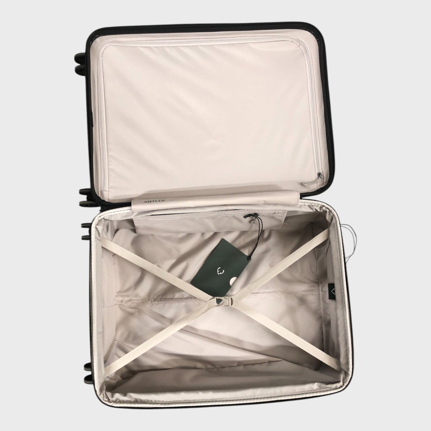Antler Medium Logo Suitcase - Soft Blue