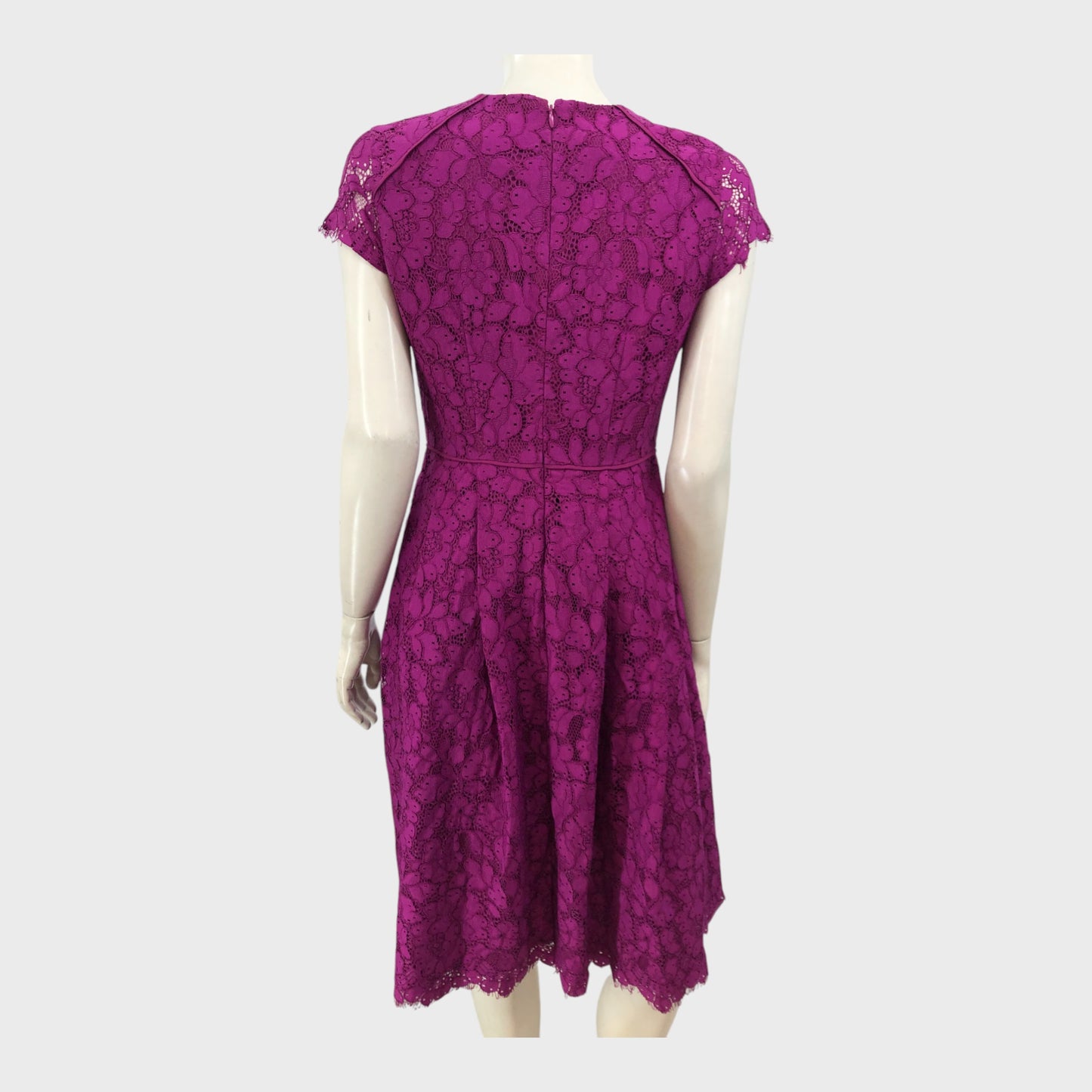 Branded Berry Purple Lace Dress - Size 10