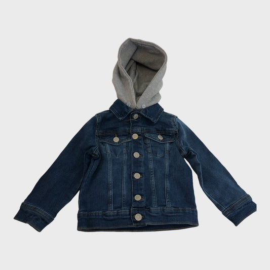 Kid's Hooded Denim Jacket