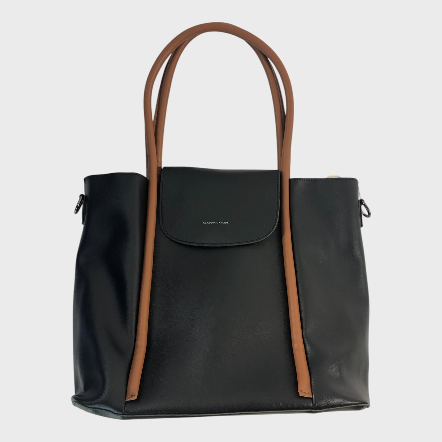 Claudia Canova Black Tote Bag