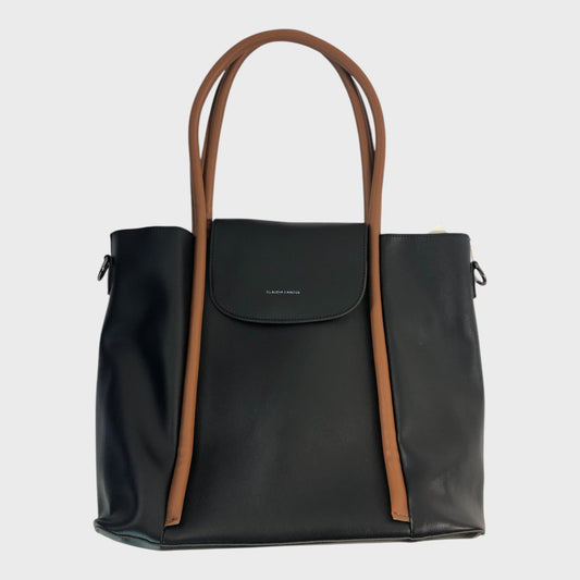 Claudia Canova Black Tote Bag