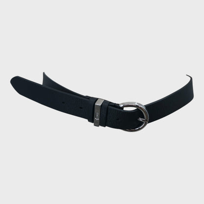 Branded Black Belt - Size Small