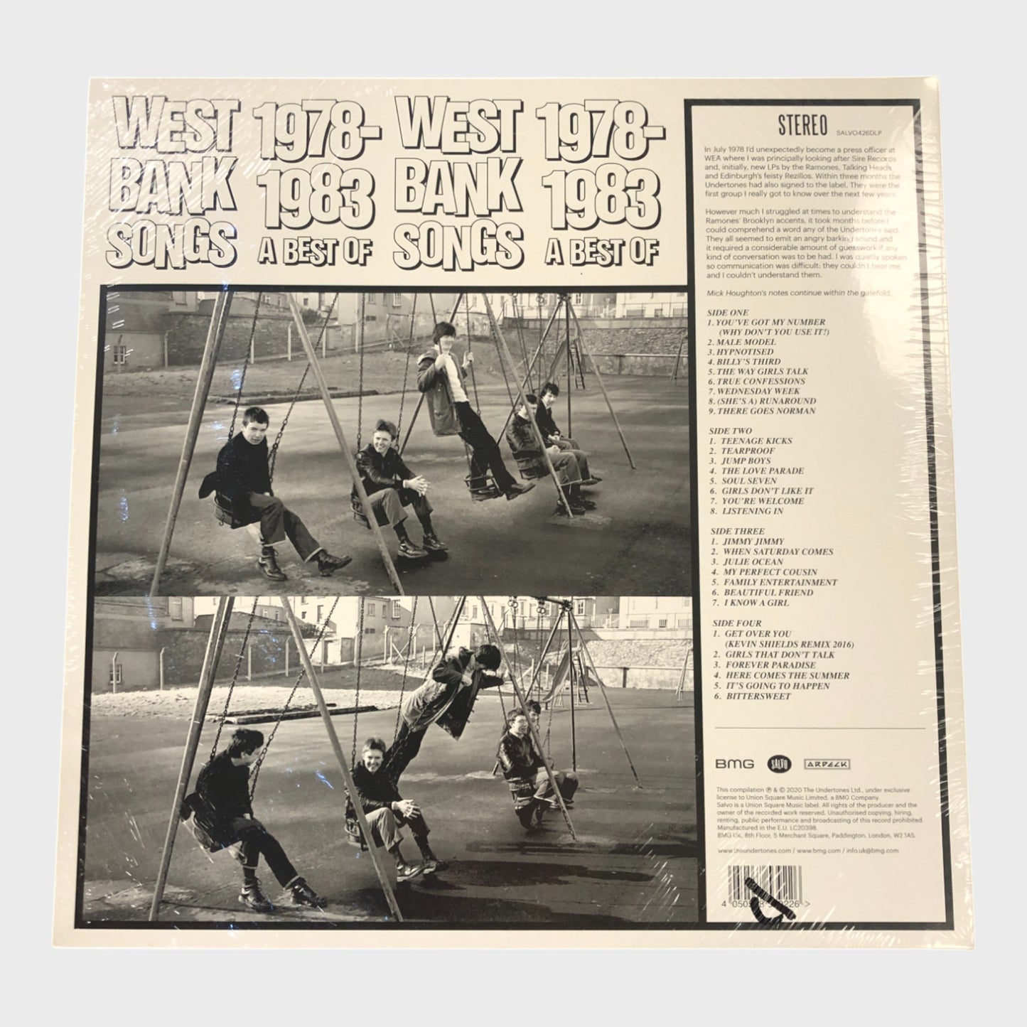 The Undertones - West Bank Songs - A Best Of - Double Vinyl