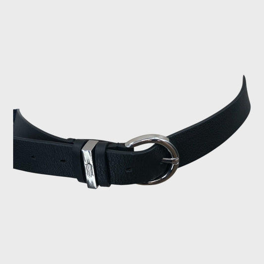 Branded Black Belt - Size Small