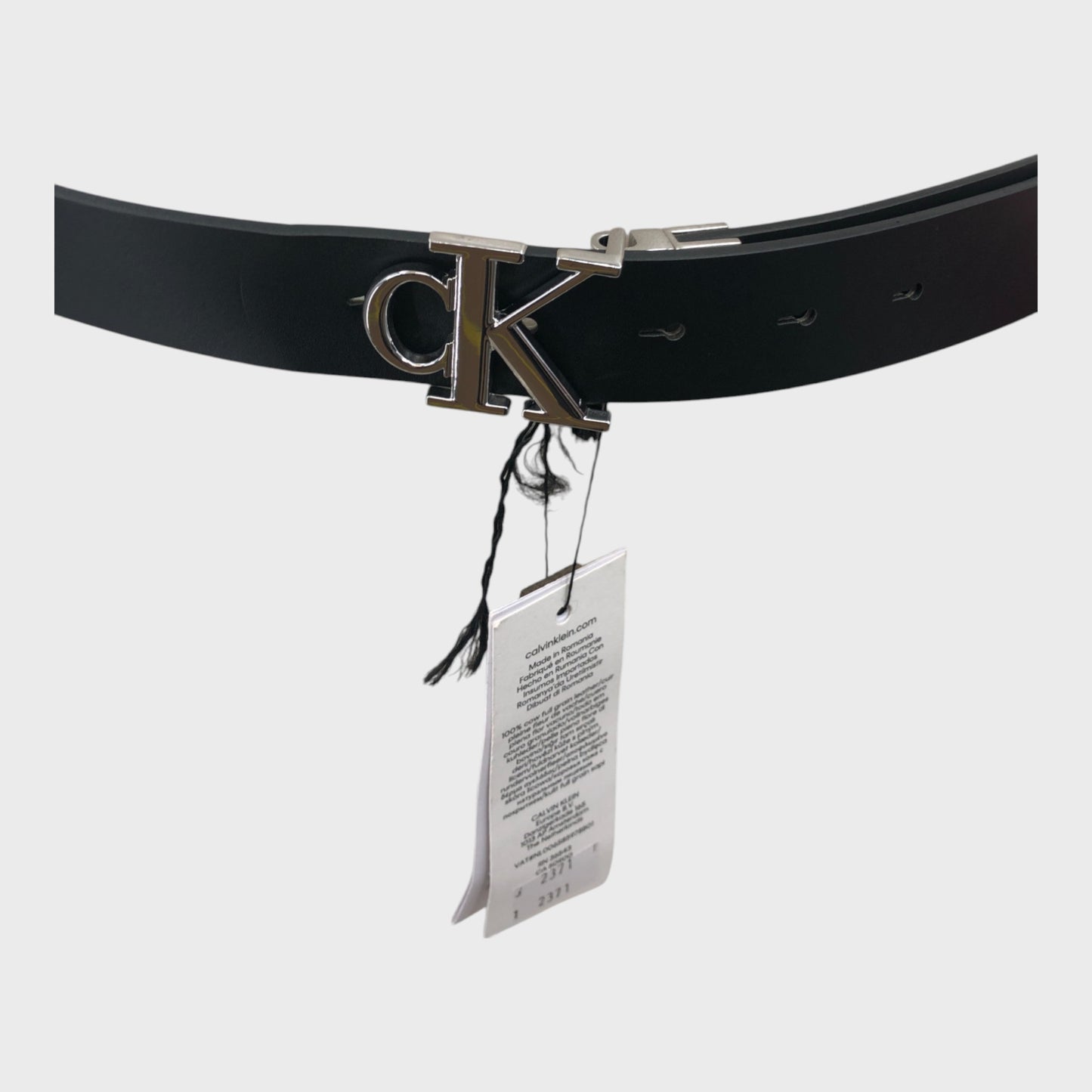 Calvin Klein Reversible Black Leather Belt - Size Small