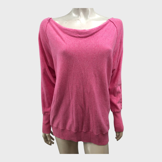 Pink Branded Sweater - Size 12