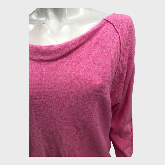 Pink Branded Sweater - Size 12