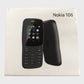 Nokia 106 Mobile Phone - Black