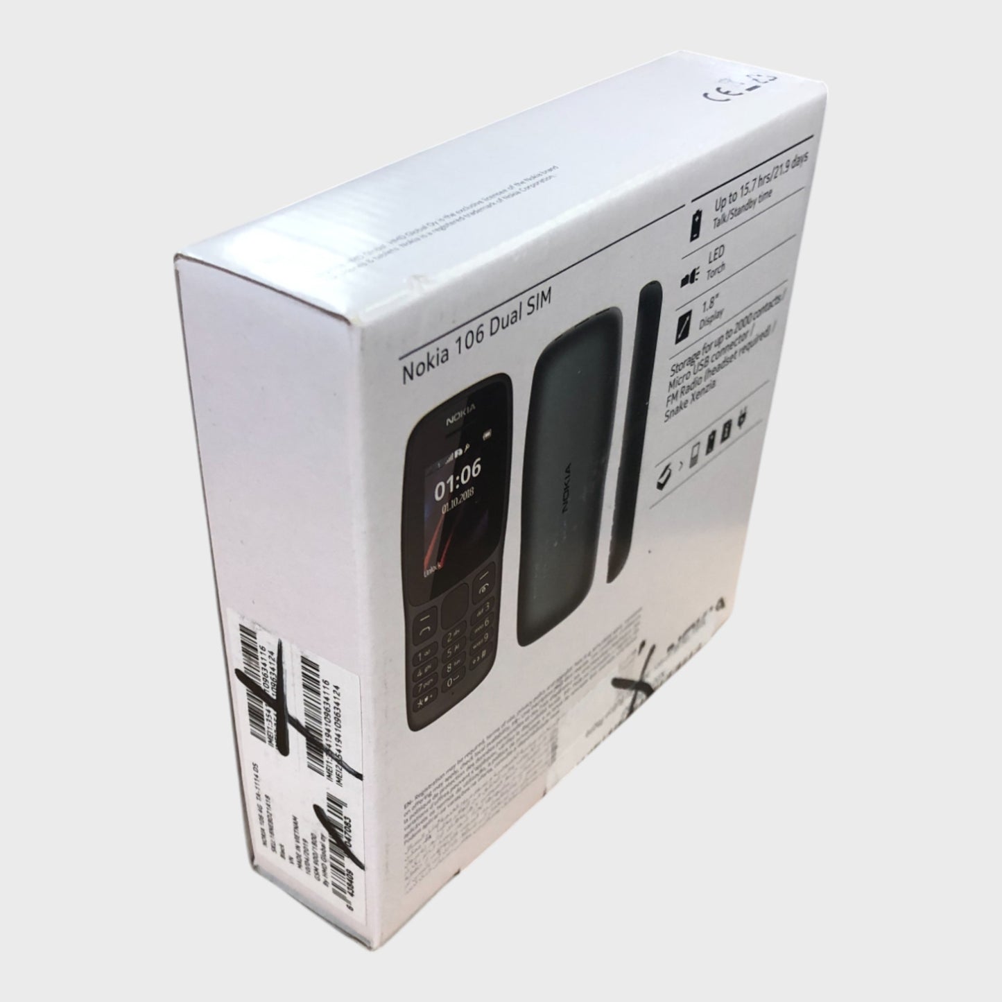 Nokia 106 Mobile Phone - Black