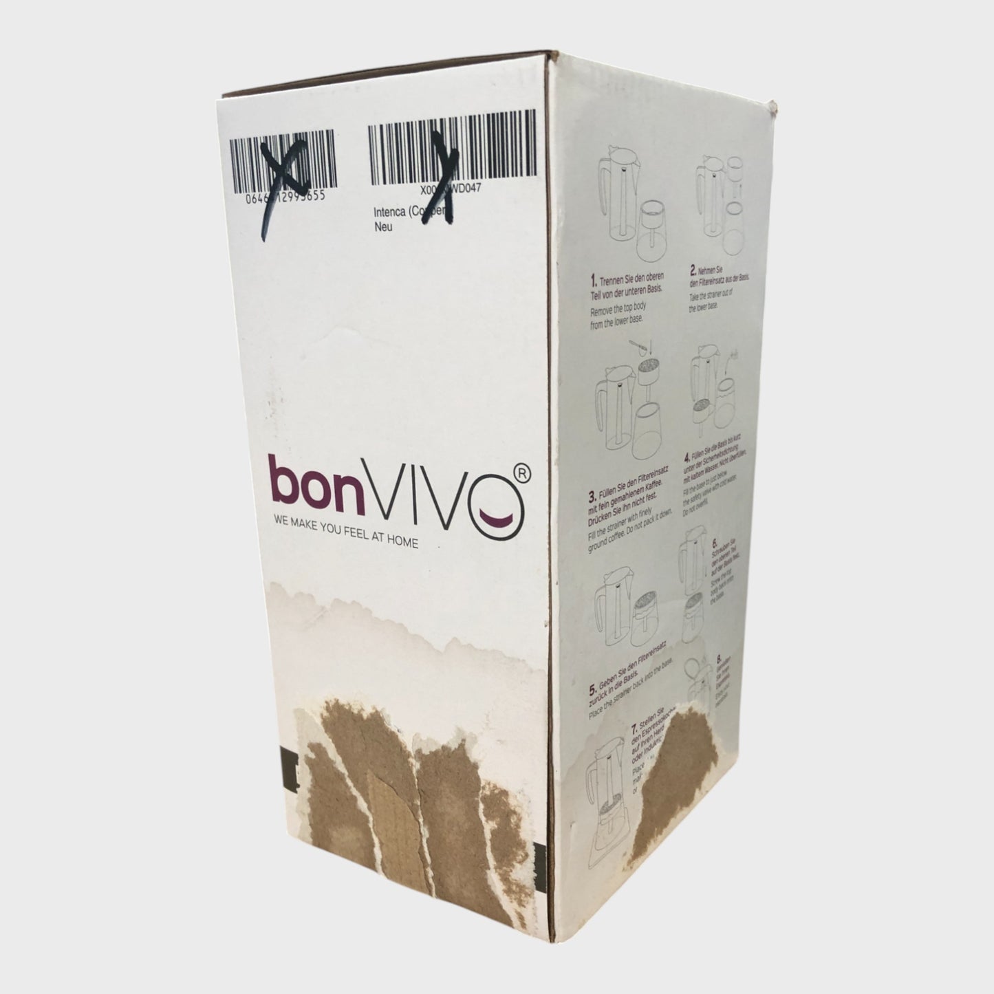 Bon Vivo Moka Pot Espresso Maker - 300ml - Copper Finish