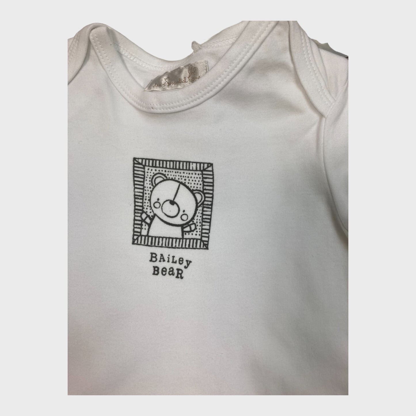 3 Pack Finley Fox/Bailey Bear/Maxie Monkey Baby Grows With Bag