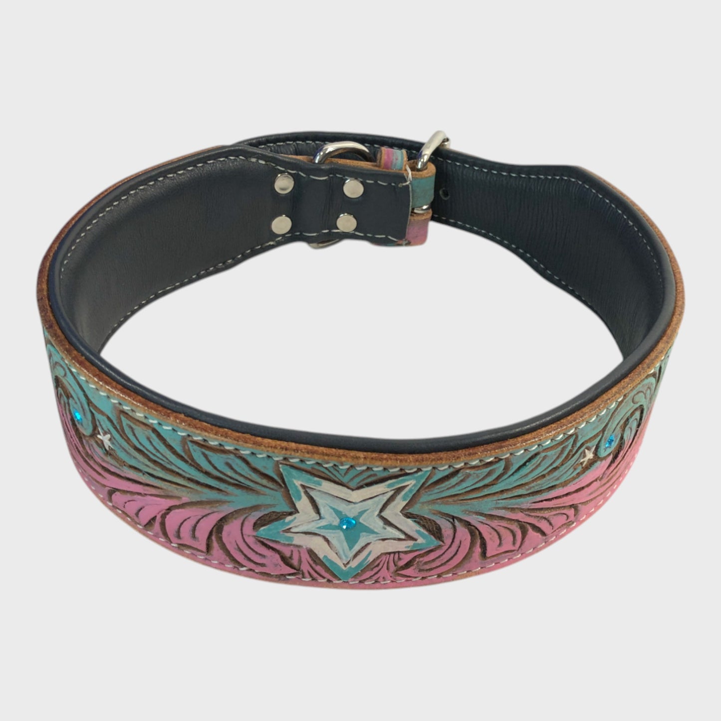 Michur Stardust pet Dog Collar - Size 71 cm