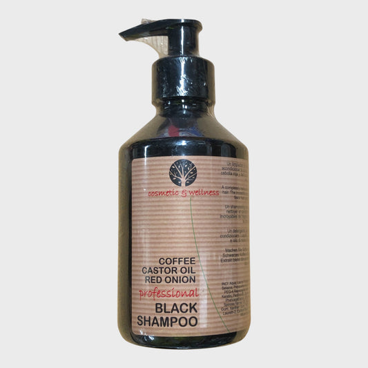 Coffee Castor And Red Onion Professional Black Shampoo- 250ml