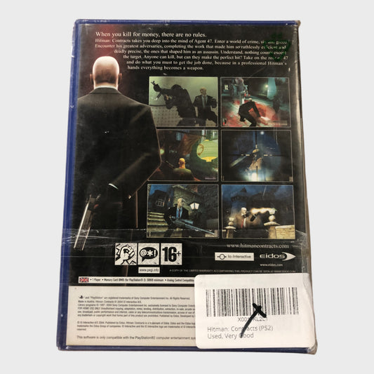 Hitman Contracts PlayStation2 Video Game (PS2) - Used