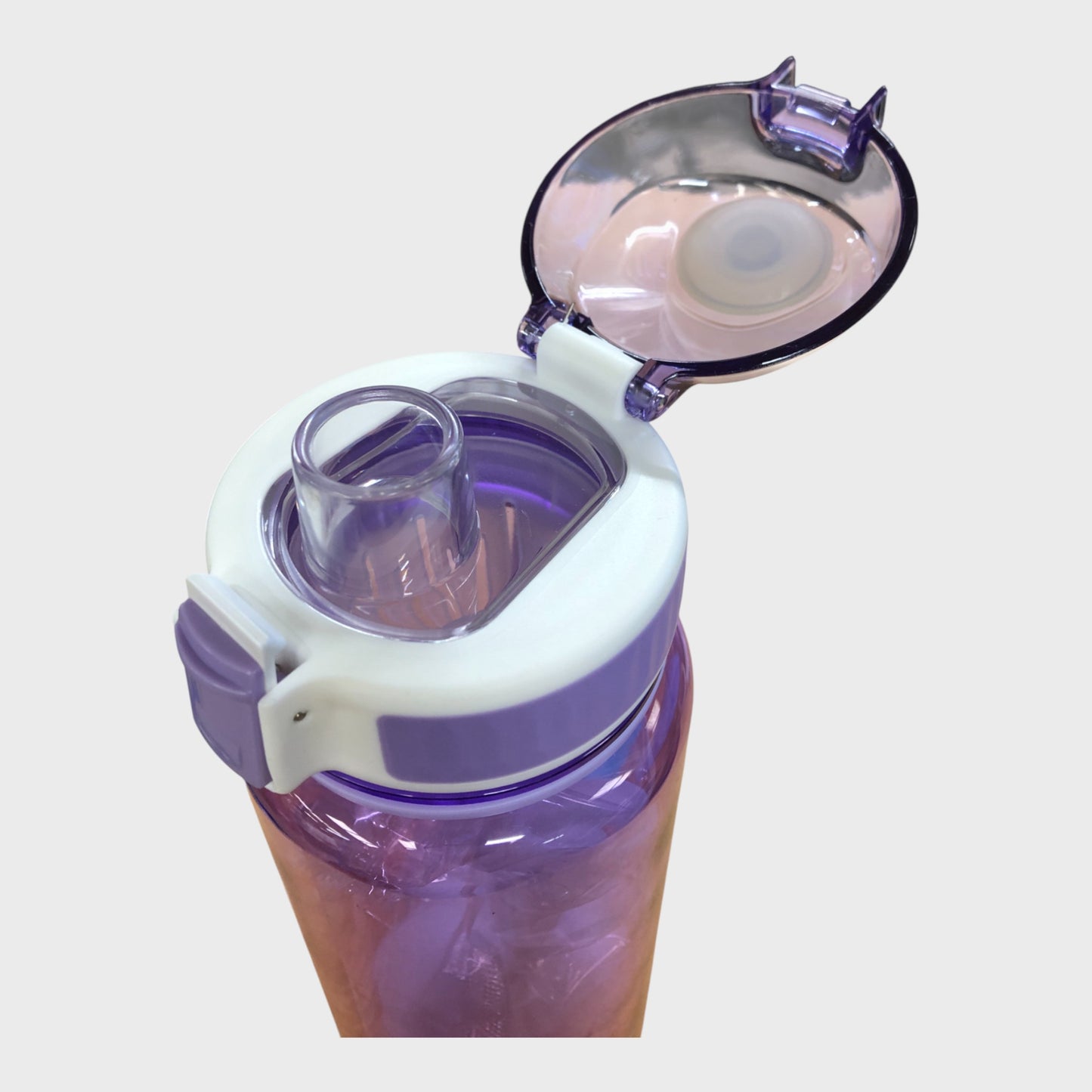 STYIBEN Purple Gradient Water Bottle 850ml Leakproof With Strainer