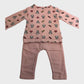 Baby 2-Piece Pixel Rabbit Tracksuit