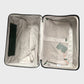 Antler Icon Stripe Expandable Hard Suitcase Set - Cabin, Medium & Large - Black