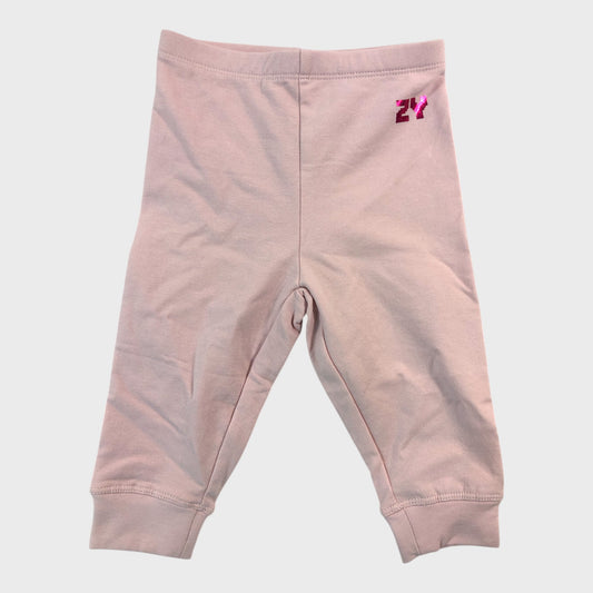 Baby Pink Fleece Lined Leggings