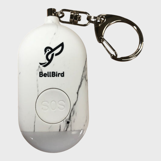 Bellbird Rechargeable Safety Alarm Keyring