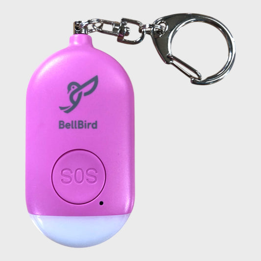 Bellbird Rechargeable Safety Alarm Keyring