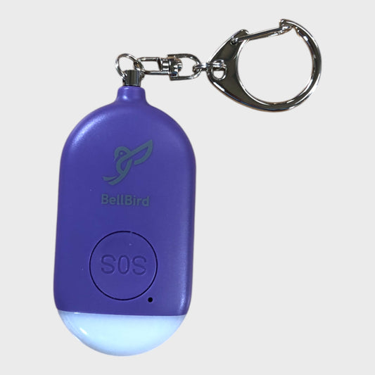 Bellbird Rechargeable Safety Alarm Keyring