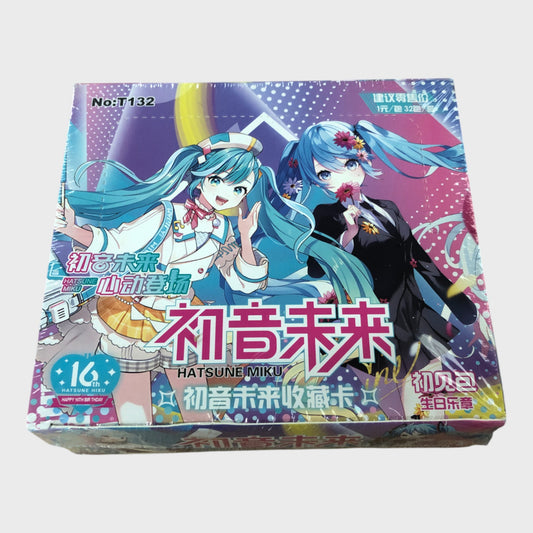 Hatsune Mika Trading Cards Booster Box - 32 Packs - New/Sealed