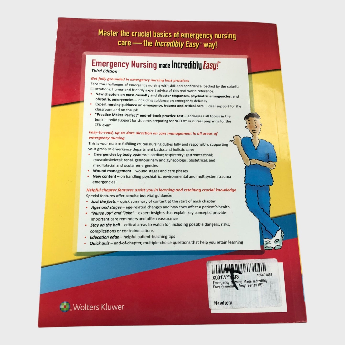 Emergency Nursing Made Incredibly Easy - 3rd Ed - Paperback Book