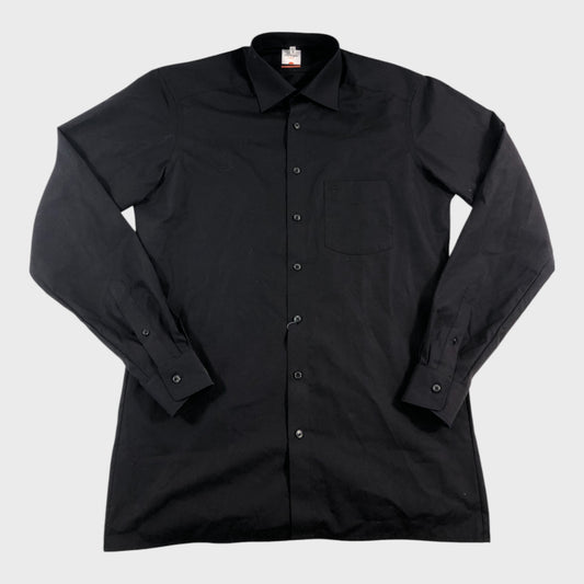 Olymp Black Shirt - Size Medium - 15.5"