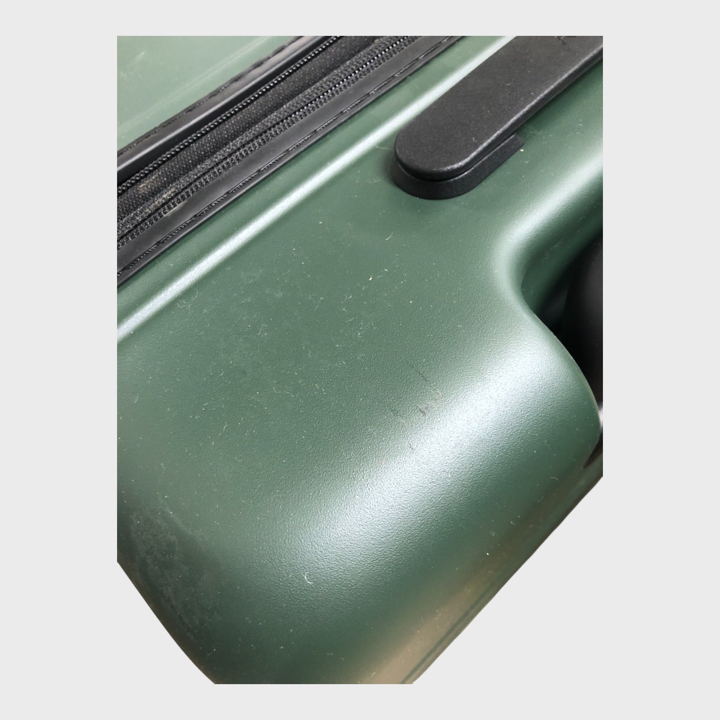 Antler Icon Stripe Hard Suitcase Set - Cabin, Medium and Large - Green