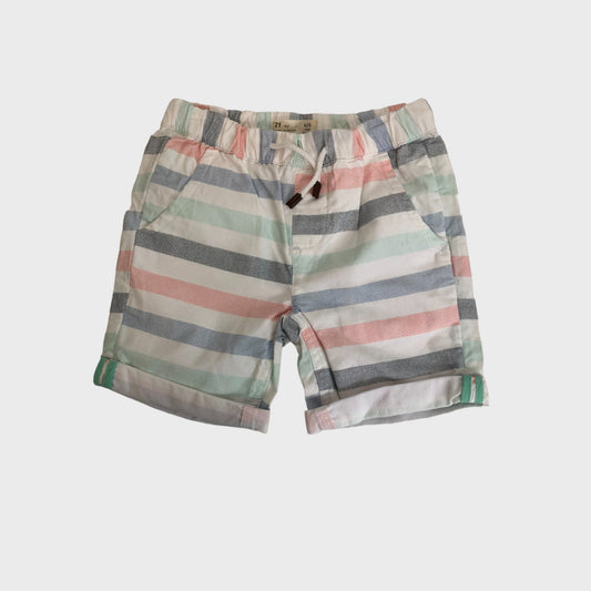 Kid's Striped Casual Shorts
