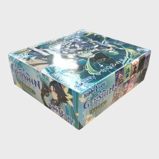 Genshin Impact Collector Cards Trading Box - 32 Packs - New/Sealed