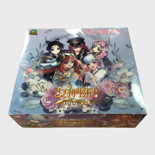 Goddess Story Anime Trading Cards Booster Box - 30 Packs - New/Sealed