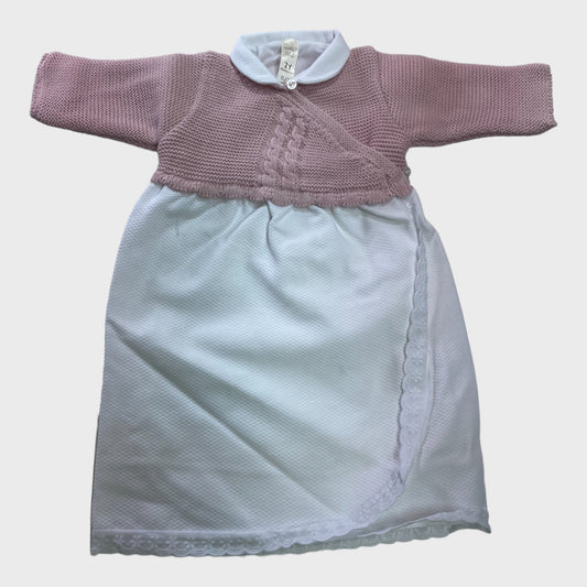 Baby Girls Knitted Wrap Dress