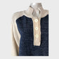 Branded Navy Oversized Polo