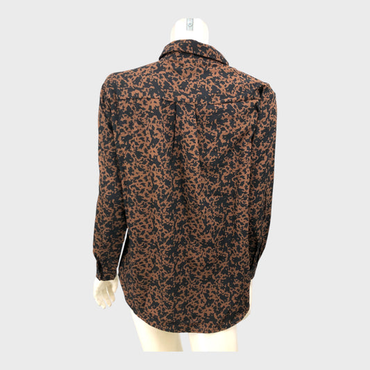 Brave Soul Brown Patterned Shirt