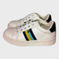 Kids Cherie Rainbow Stripe Trainers With Pull Off Lace Cover