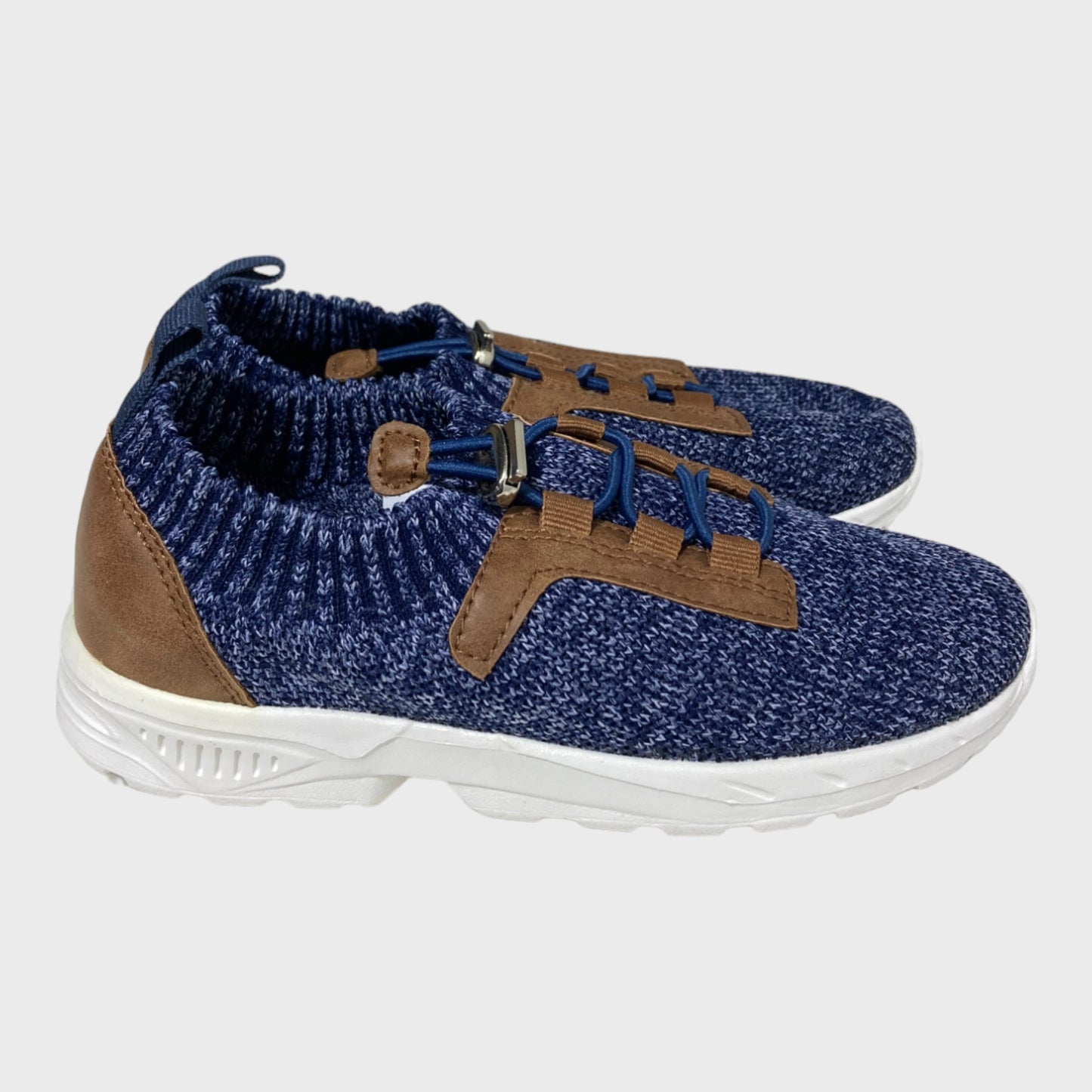 Kids Knitted Drawstring Trainers