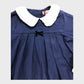 Branded Navy Pie Crust Dress - 10-11 Years