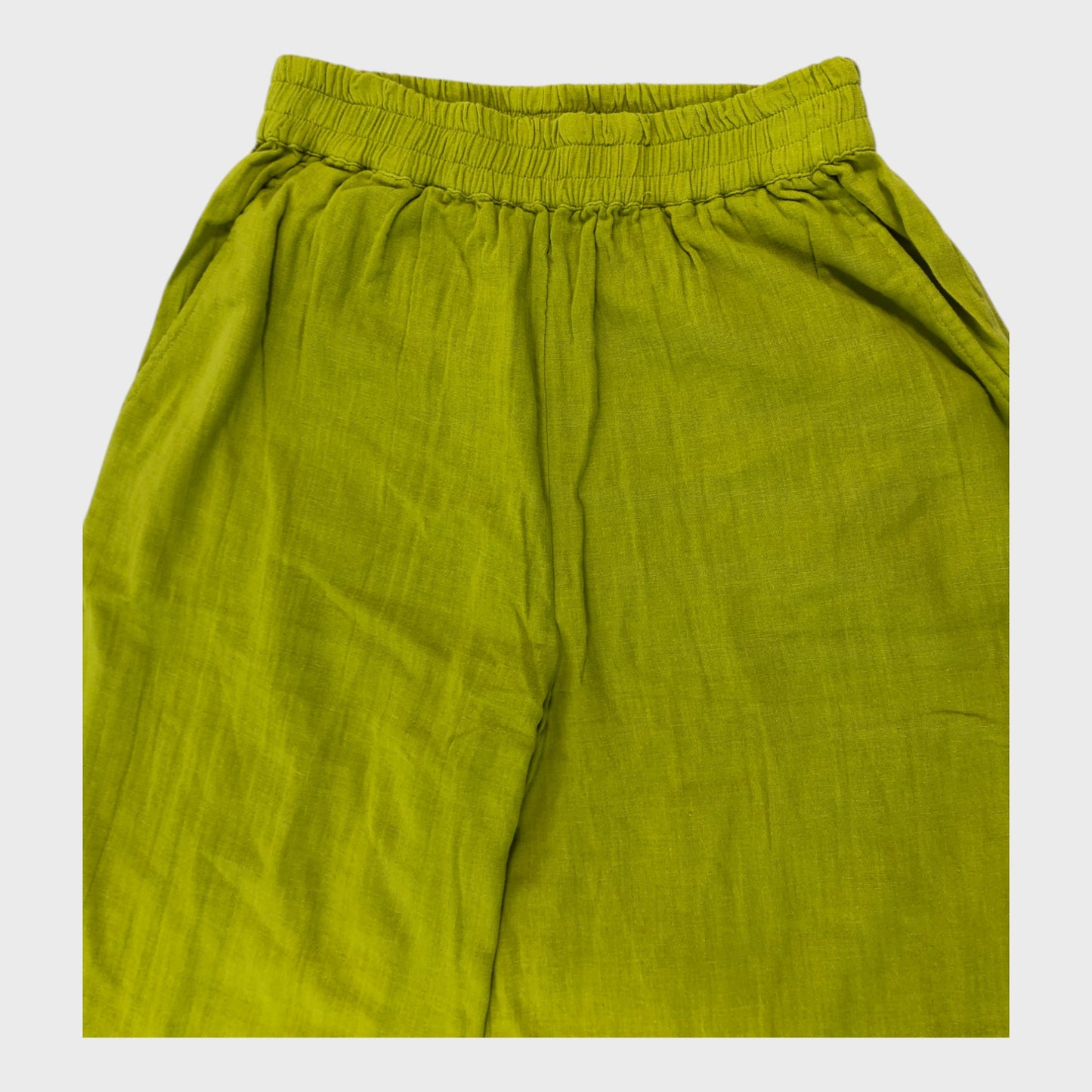 Branded Lime Green Sleeveless shirt and Trousers Co-Ord