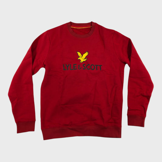 Lyle & Scott Red Eagle sweatshirt - Size Medium