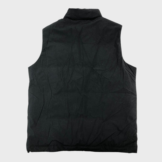 Lyle & Scott Jet Black Gilet - Size Medium