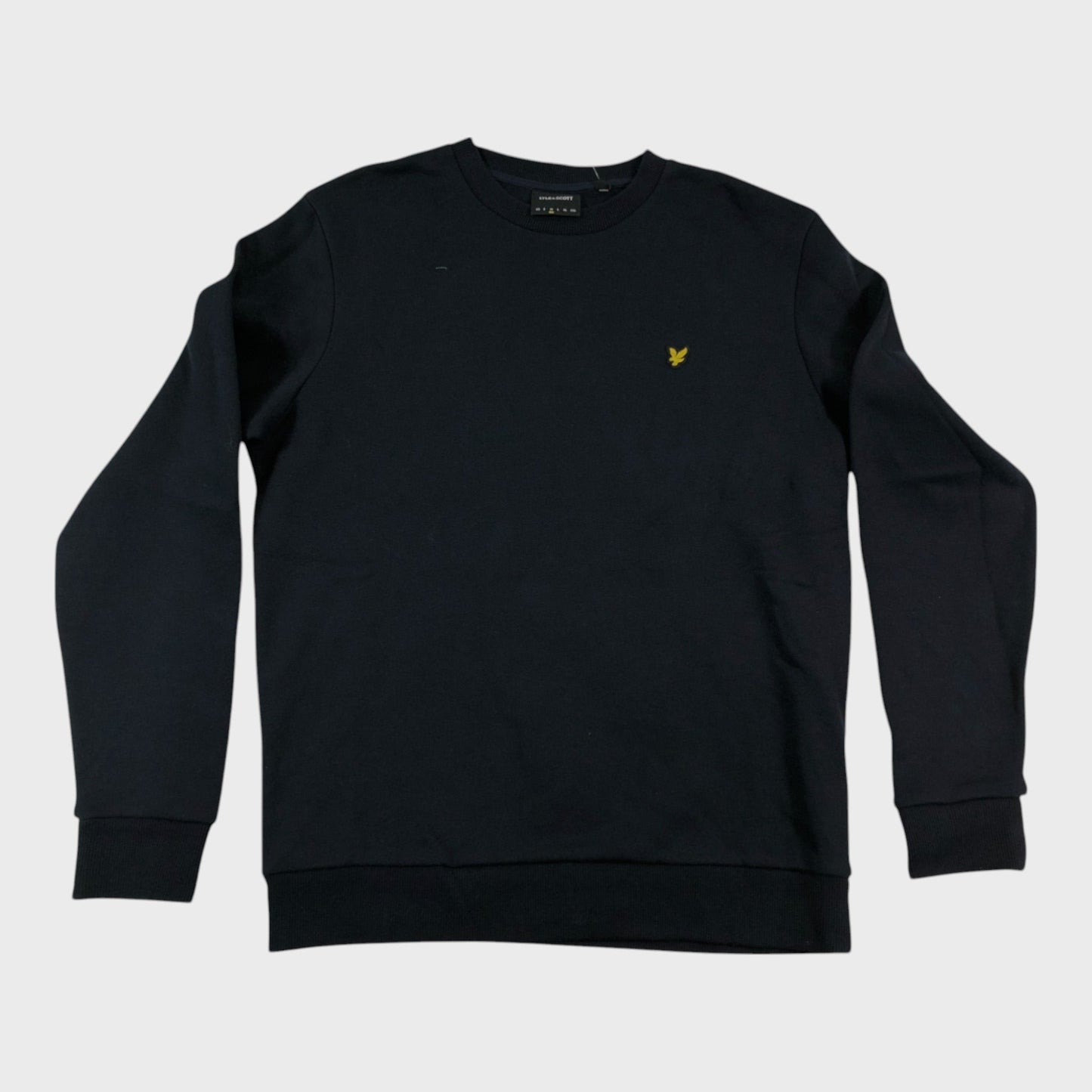 Lyle & Scott Navy Crew Neck sweatshirt - Size Medium