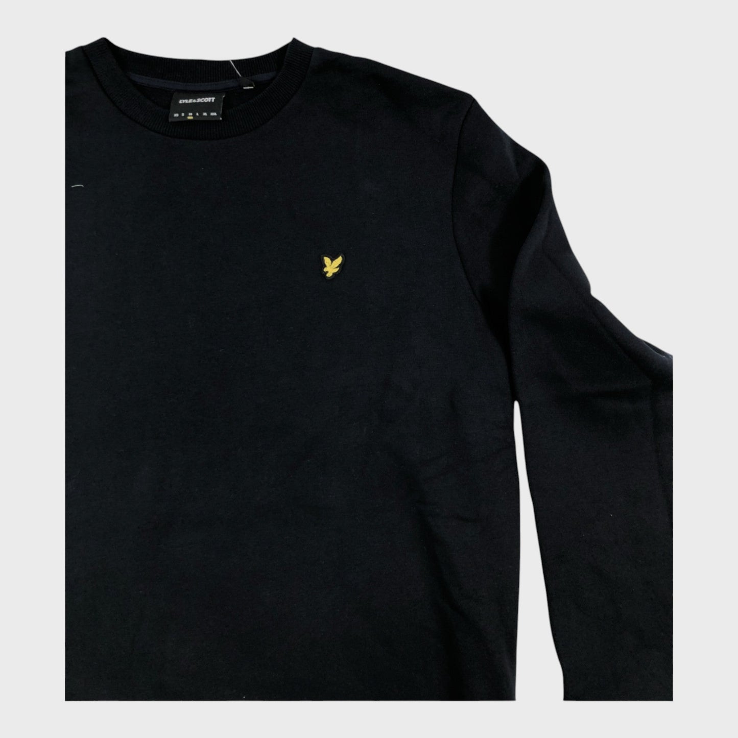 Lyle & Scott Navy Crew Neck sweatshirt - Size Medium