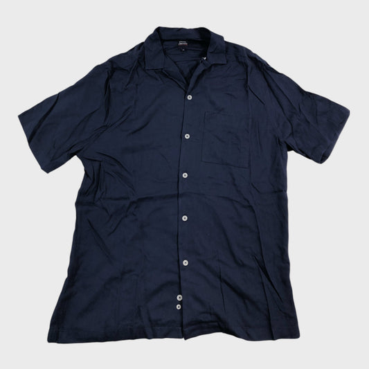 Navy Casual Shirt - Size Medium