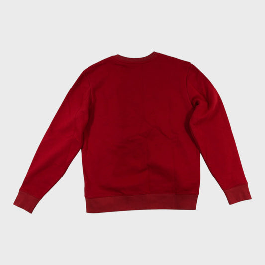 Lyle & Scott Red Logo Printed Crew Neck sweatshirt - Size Medium