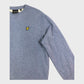 Lyle & Scott Light Blue Sweatshirt  - Size Medium