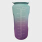 Assorted Gradient Coloured 2 Litre Water Bottle With Carry Handle